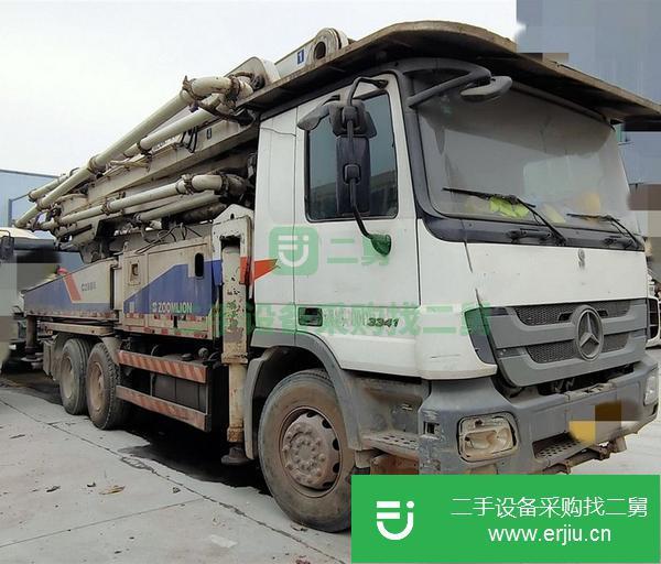 湖南出售二手11年12月出廠47米泵車手續齊全包提檔