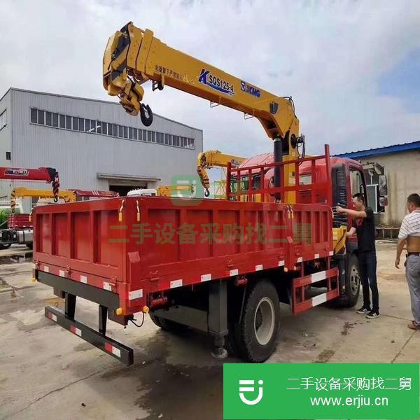 湖北出售二手東風T5前四后八14噸隨車吊