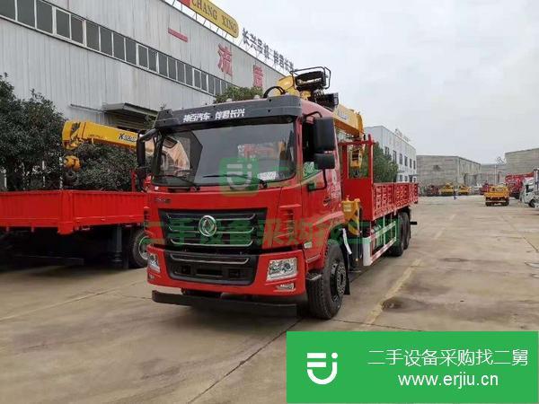 湖北出售二手8噸隨車吊支持全國分期付款