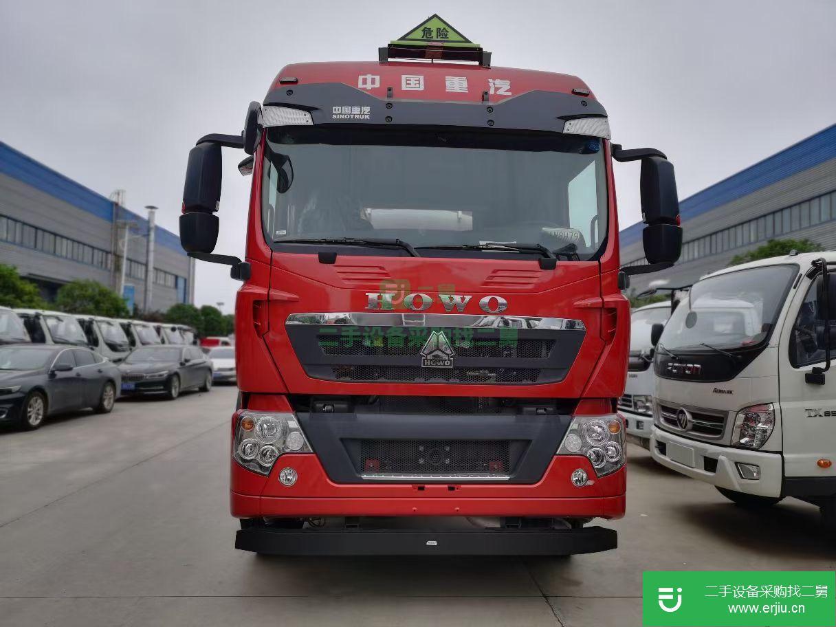 湖北出售二手重汽豪沃430馬力油罐車