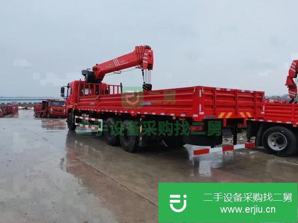 江蘇出售二手三一12噸后八輪玉柴240馬力隨車吊