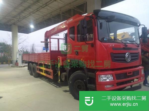 湖北出售二手東風華神T5后八輪隨車吊可分期