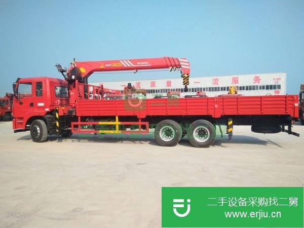 湖北出售二手東風華神T5后八輪隨車吊可分期