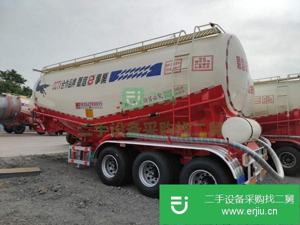 河北出售二手超輕散裝水泥罐半掛車