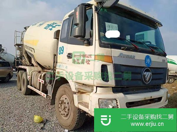 山東出售歐曼后八輪攪拌車 國四 大12方 336馬力