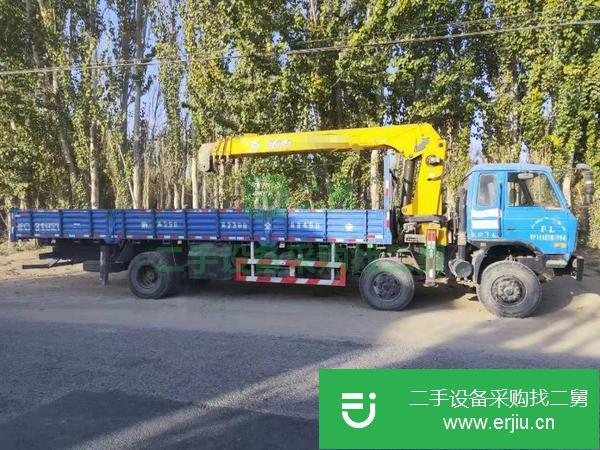 安徽出售二手13年前四后四徐工10噸4節(jié)臂隨車吊