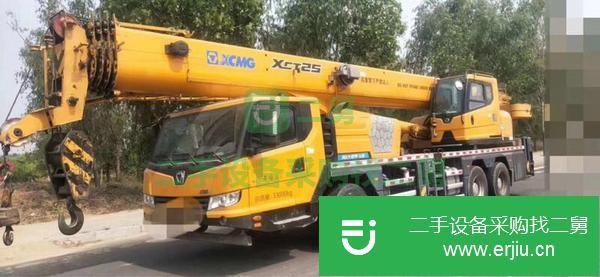 河南出售二手17年徐工XCT25噸國四吊車