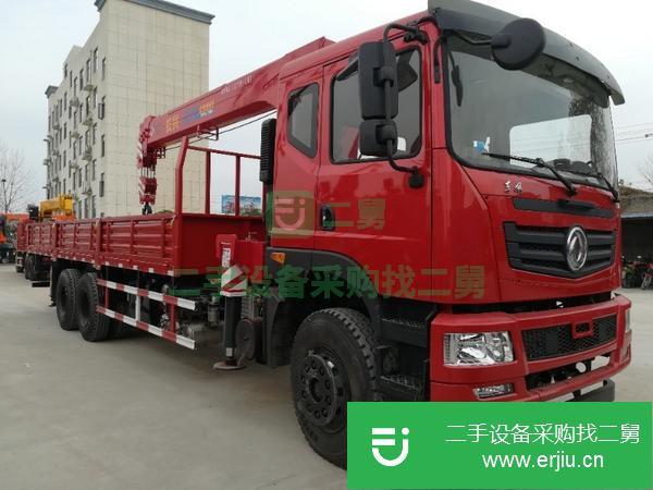 湖北出售二手東風華神T5后八輪隨車吊可分期