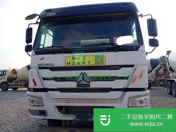 山東出售18年豪沃后八輪攪拌車 國五 大12方 380 馬力