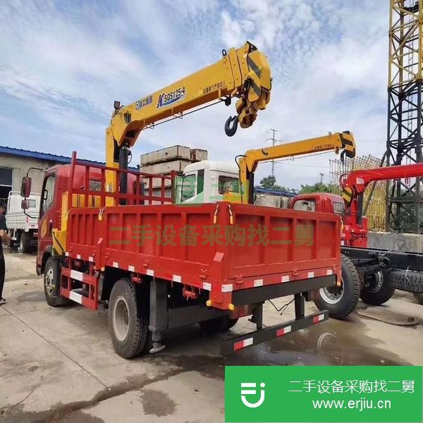 湖北出售二手東風T5前四后八14噸隨車吊