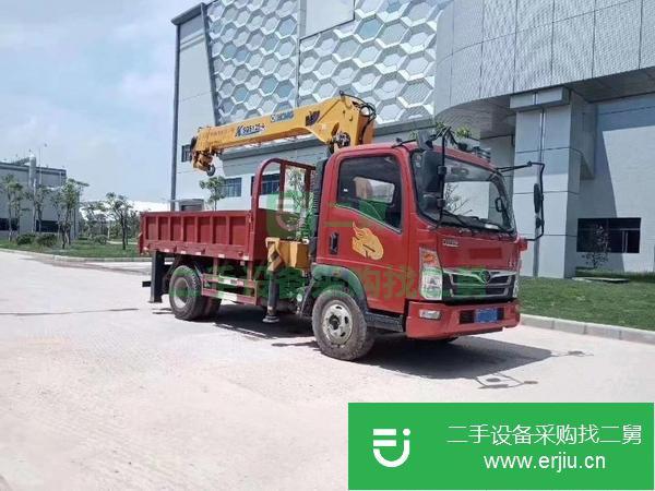 廣西出售二手徐工藍牌隨車吊
