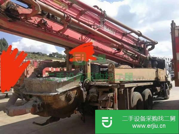 湖南出售二手三一37米泵車手續(xù)齊全