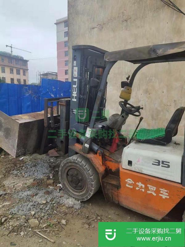 廣西出售二手合力3.5噸叉車