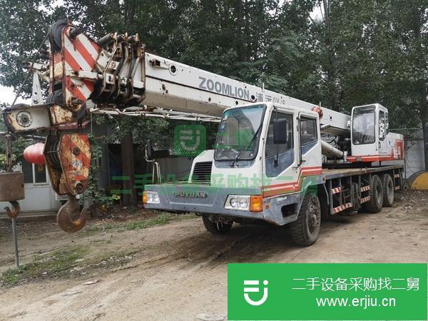 河北出售二手08年中聯重科25噸吊車