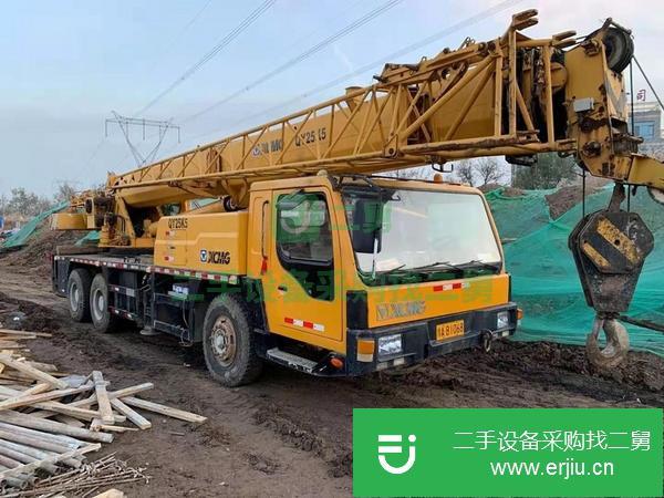 河北出售二手09年2月徐工25K5汽車吊手續齊全