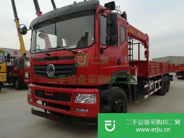 湖北出售二手東風華神T5后八輪隨車吊可分期