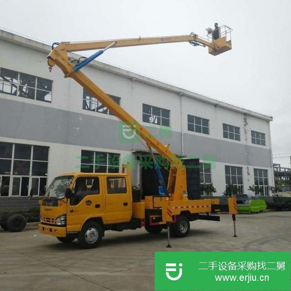 江西出售二手藍牌17.5米國六伸縮式高空作業(yè)車