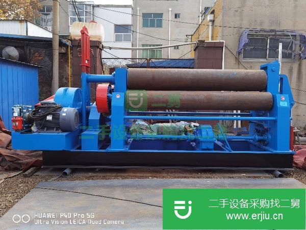 湖南出售二手高效國標W11-30*2500三輥對稱式機械自動卷板機