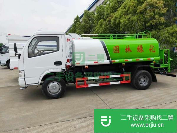 廣東出售二手5噸灑水車包上牌包上戶5檔變速箱朝柴發動機4缸發動機95馬力