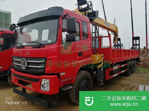 湖北出售二手東風玉柴徐工12噸四節加長隨車吊