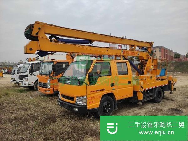 安微出售二手江鈴順達黃牌16米高空作業車