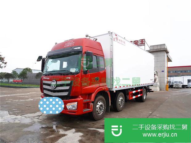 湖北出售二手福田歐曼270馬力冷藏車