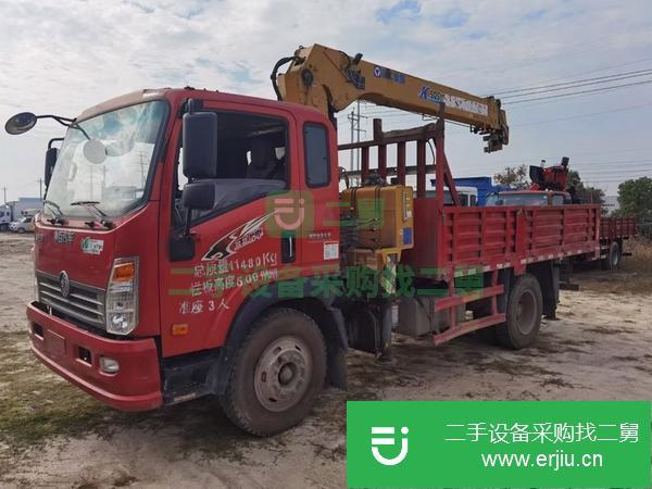 湖北出售二手19年徐工6.3噸隨車吊