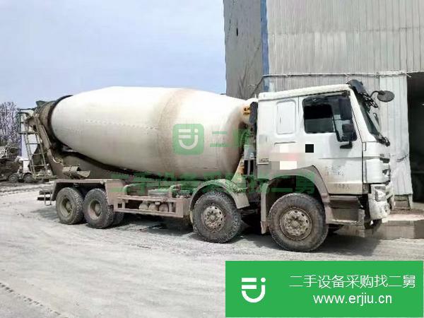 安微出售二手15年精品豪沃前四后八20方國四攪拌罐車