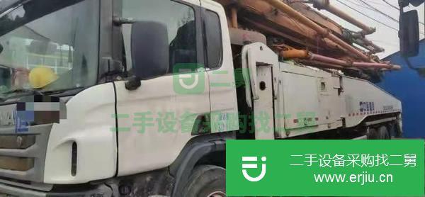河南出售二手13年中聯斯堪尼亞56米泵車
