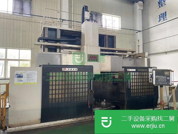 山西出售二手沈陽GTC250110數(shù)控立式車床