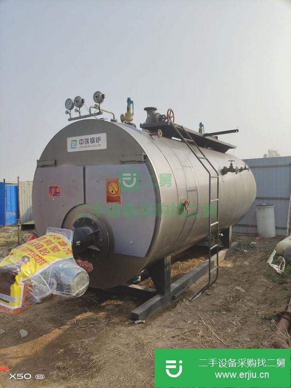 北京出售二手6噸蒸汽鍋爐全套配件手續齊全