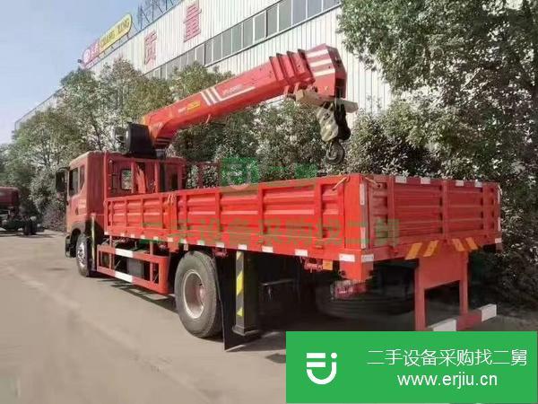 湖北出售二手東風多利卡國六D9隨車吊