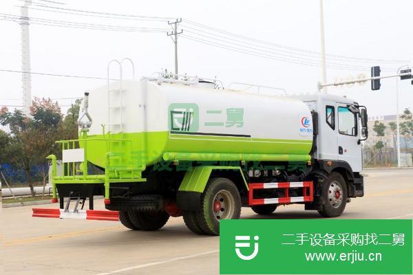 湖南出售二手國六東風(fēng)灑水車玉柴6缸200馬力發(fā)動機(jī)法士特6擋變速箱3.9T前橋