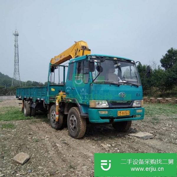 山東出售二手10噸隨車吊
