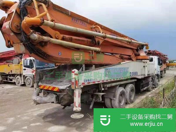 湖南出售二手奔馳52米6節(jié)臂泵車原版原車泵