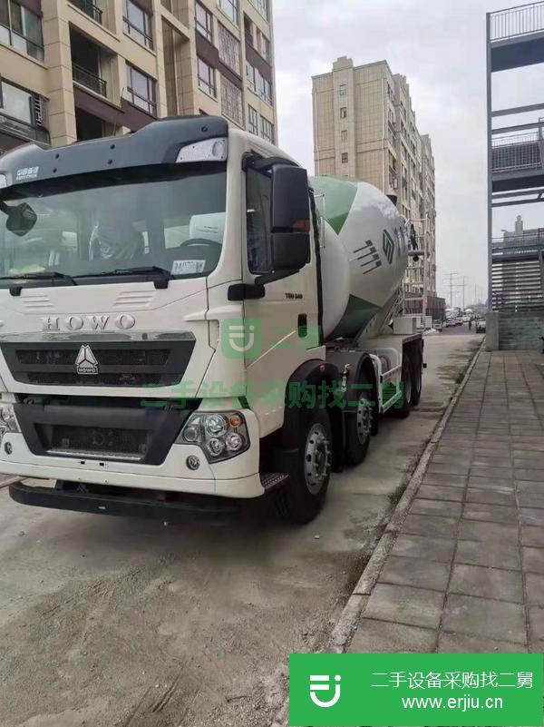 陜西出售二手豪沃12方攪拌罐車