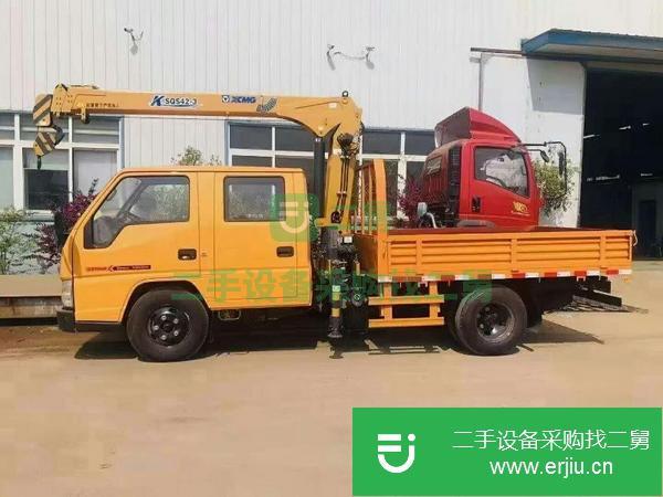 湖北出售二手徐工2噸115馬力三節臂隨車吊