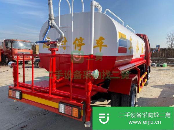 北京出售二手奧鈴5噸灑水車五十鈴氣殺助力發動機