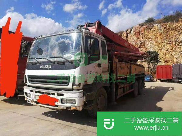 湖南出售二手三一37米泵車手續(xù)齊全