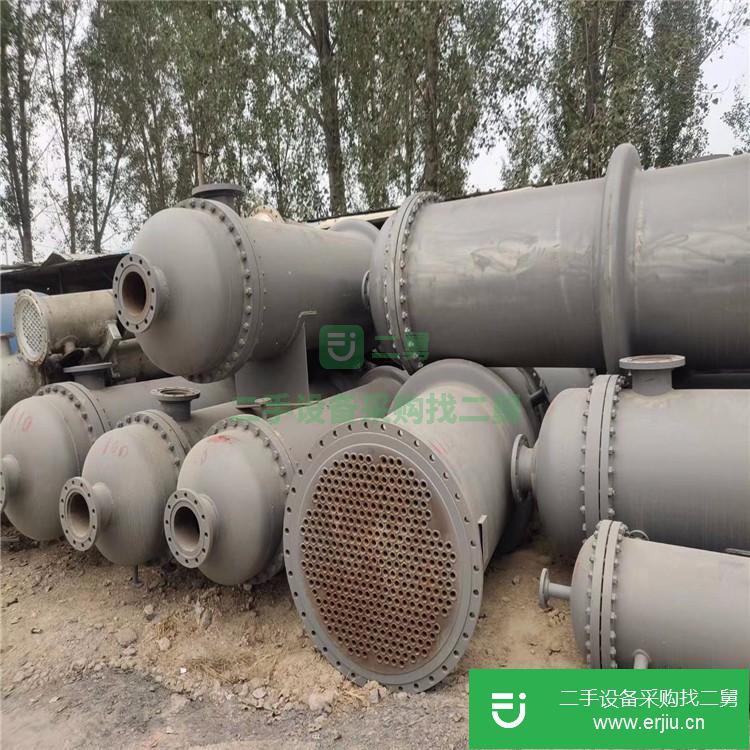 山東出售二手石墨搪瓷冷凝器