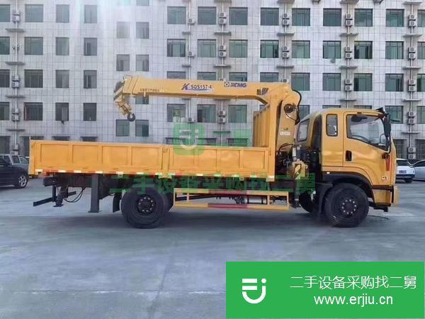 湖北出售二手徐工6.3噸4節臂160馬力隨車吊