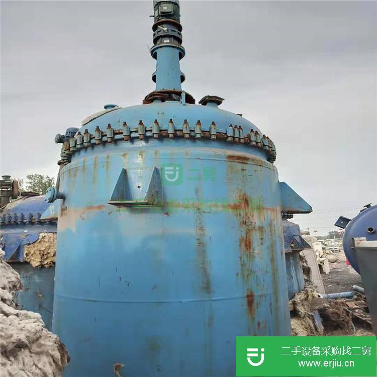 山東出售二手搪瓷不銹鋼反應釜