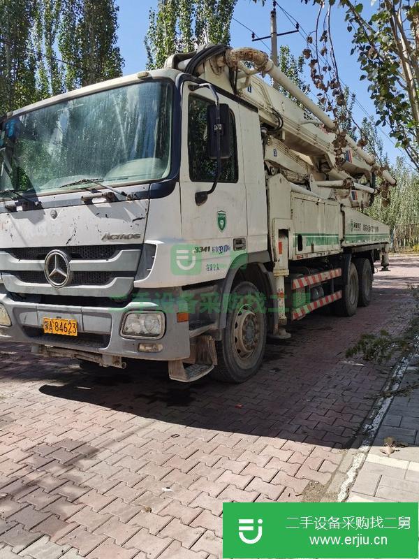 內(nèi)蒙古出售二手中聯(lián)奔馳47米泵車
