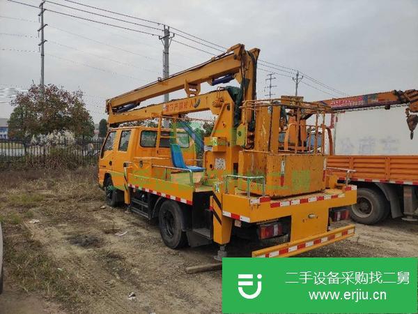 安微出售二手江鈴順達黃牌16米高空作業車