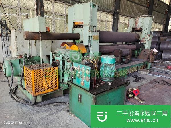 四川出售二手南通產W11S-25*2500液壓全自動卷板機