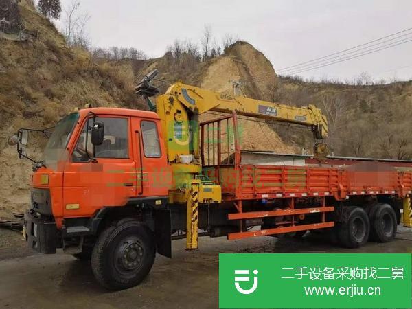 貴州出售二手石煤12噸國四210馬力隨車吊