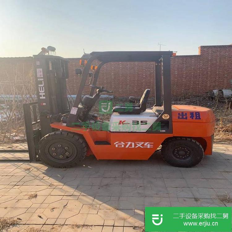 天津出售二手3.5噸合力K35叉車