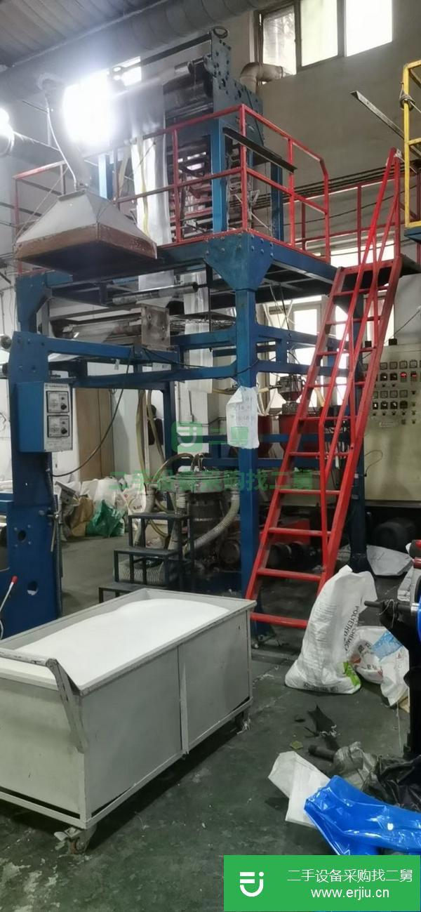 浙江出售二手雙層供擠吹膜機