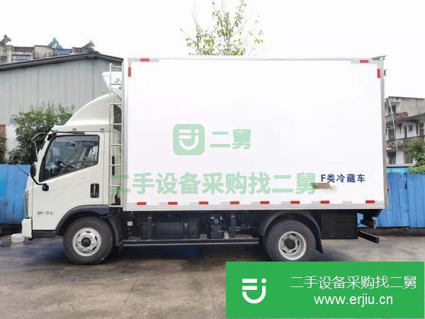 湖北出售二手福田時代國六4.2米160馬力冷藏車