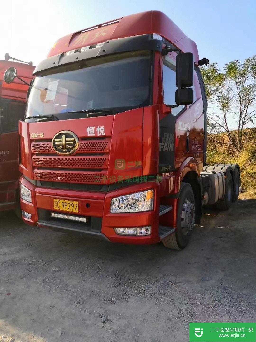 江西出售二手解放J6P牽引車
